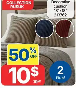 Rossy RUSUK Decorative cushion offer