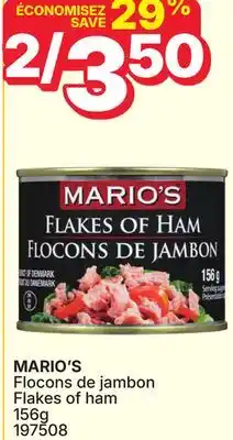 Rossy MARIO'S Flakes of ham offer