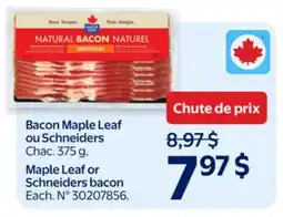 Walmart Maple Leaf bacon offer