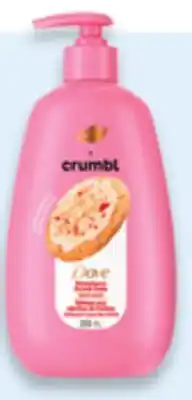 Walmart Dove x Crumbl liquid hand soap offer