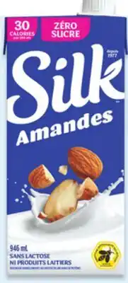 Walmart Silk almond unsweetened beverage offer