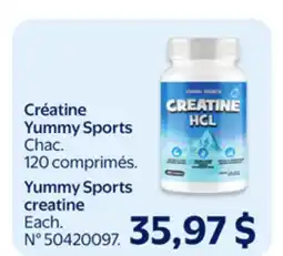 Walmart Yummy Sports creatine offer
