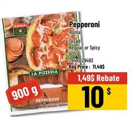 Mayrand Pepperoni Roma Sliced Regular or Spicy offer