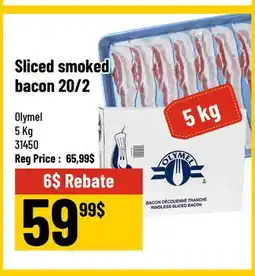 Mayrand Sliced smoked bacon 20/2 offer