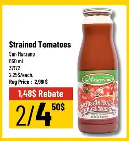 Mayrand San Marzano Strained Tomatoes offer