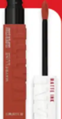 Walmart Maybelline SuperStay Matte Ink liquid lipstick offer