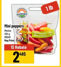 Mayrand Sunset Mini peppers offer