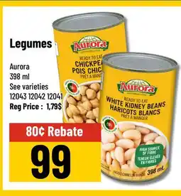 Mayrand Aurora Legumes offer