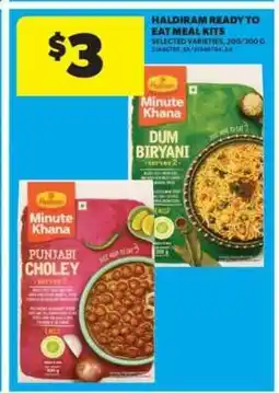 Real Canadian Superstore Haldiram Ready to Eat Meal Kits offer