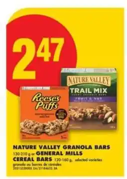 No Frills Nature Valley Granola Bars or General Mills Cereal Bars offer