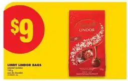 No Frills LINDT LINDOR BAGS offer