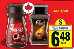 Food Basics NESCAFÉ INSTANT COFFEE offer
