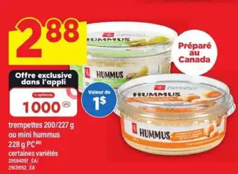 Maxi Hummus offer