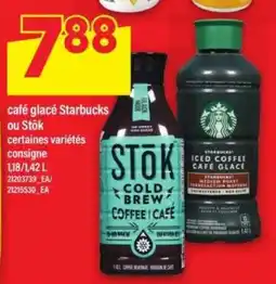 Maxi CAFÉ GLACÉ STARBUCKS OU STŌK offer