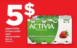 Maxi Yogourt Activia offer