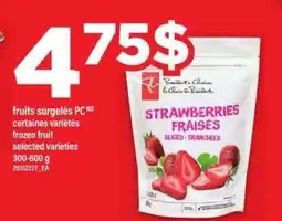 Maxi President's Choice Frozen Strawberries offer