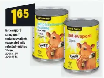 Maxi LAIT ÉVAPORÉ SANS NOM offer