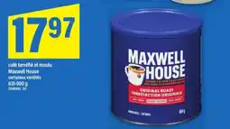 Maxi Maxwell House offer