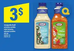 Maxi vinaigrette Kraft offer