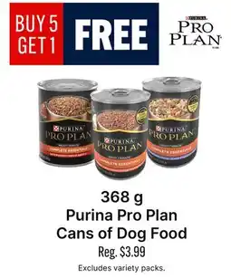 Ren’s Pets Depot Purina Pro Plan Cans of Dog Food offer
