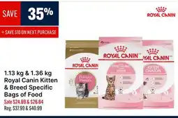 Ren’s Pets Depot Royal Canin Kitten & Breed Specific Bags of Food offer