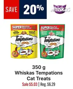 Ren’s Pets Depot Whiskas Tempations Cat Treats offer