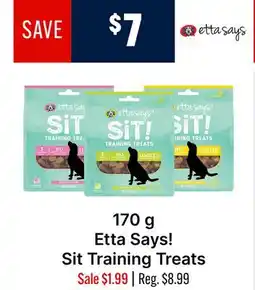 Ren’s Pets Depot Etta Says! Sit Training Treats offer