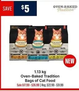Ren’s Pets Depot Oven-Baked Tradition Bags of Cat Food offer