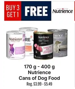 Ren’s Pets Depot Nutrience Cans of Dog Food offer