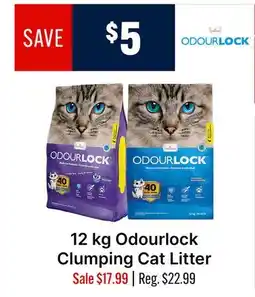 Ren’s Pets Depot Odourlock Clumping Cat Litter offer