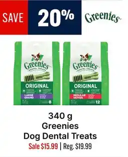 Ren’s Pets Depot Greenies Dog Dental Treats offer