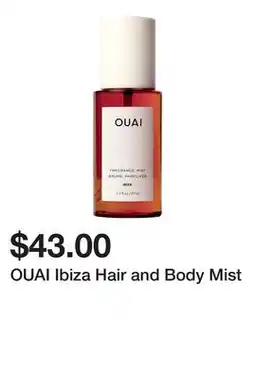 Sephora OUAI Ibiza Hair and Body Mist offer