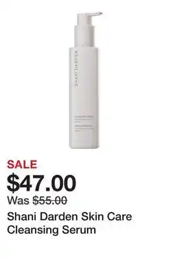 Sephora Shani Darden Skin Care Cleansing Serum offer