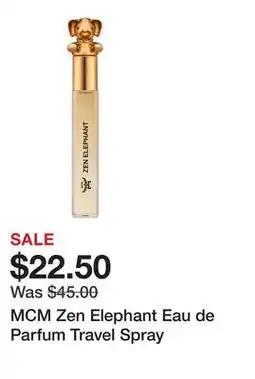 Sephora MCM Zen Elephant Eau de Parfum Travel Spray offer