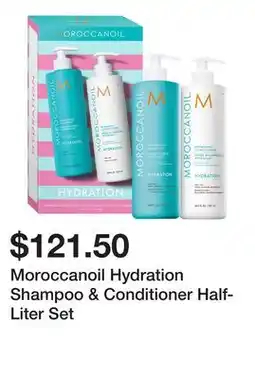 Sephora Moroccanoil Hydration Shampoo & Conditioner Half-Liter Set offer