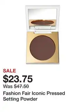 Sephora Fashion Fair Iconic Pressed Setting Powder offer