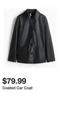 H&M Coated Car Coat offer
