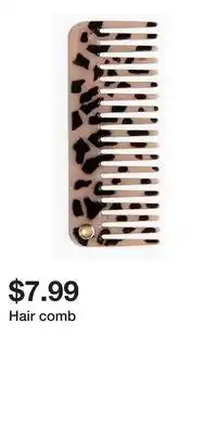 H&M Hair comb offer
