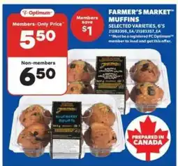 Real Canadian Superstore FARMER'S MARKET MUFFINS offer
