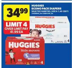 Real Canadian Superstore Huggies Econo Pack Diapers offer