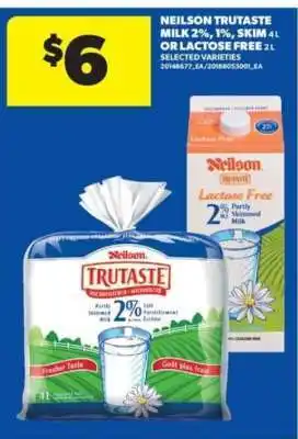 Real Canadian Superstore Neilson Trutaste Milk offer