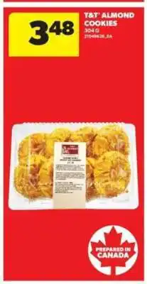 Real Canadian Superstore T&T Almond Cookies offer