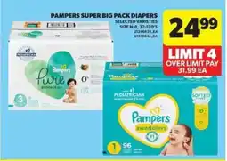 Real Canadian Superstore Pampers Super Big Pack Diapers offer