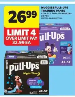 Real Canadian Superstore Huggies Pull-Ups Training Pants offer