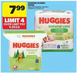 Real Canadian Superstore Huggies 3x Baby Wipes offer