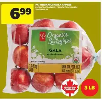 Real Canadian Superstore PC Organics Gala Apples offer