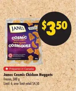 No Frills Janes Cosmic Chicken Nuggets offer