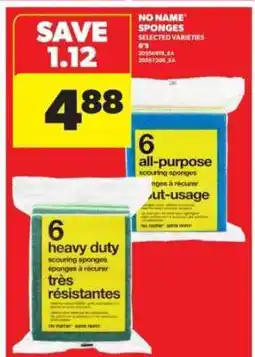 Real Canadian Superstore NO NAME SPONGES offer