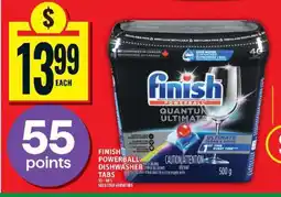 Food Basics FINISH POWERBALL DISHWASHER TABS offer