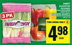 Food Basics SWEET ASSORTED PEPPERS offer